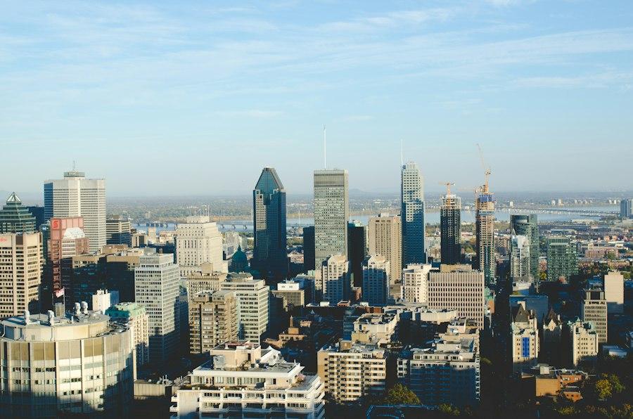 Vue de Montréal